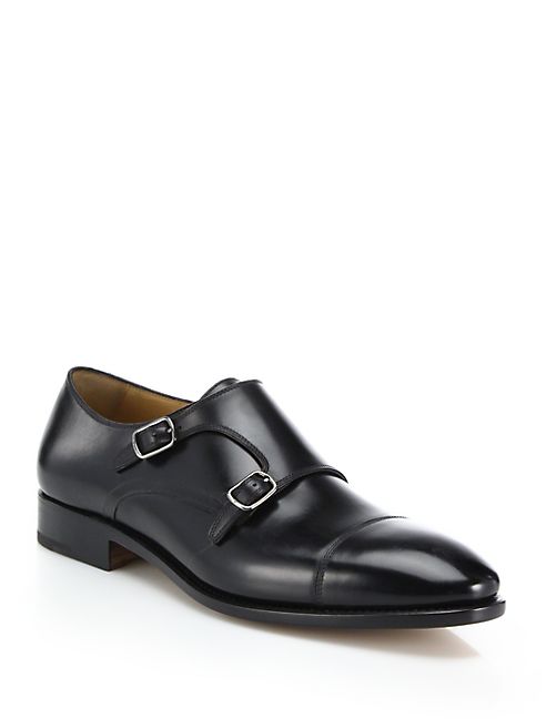 Salvatore Ferragamo - Minato Double Monk-Strap Shoes