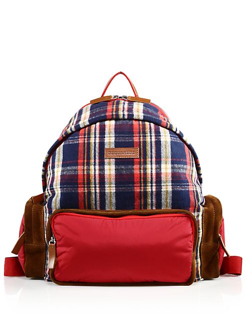 DSQUARED2 - Checked Backpack