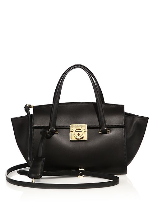 Salvatore Ferragamo - Mara Small Leather Satchel