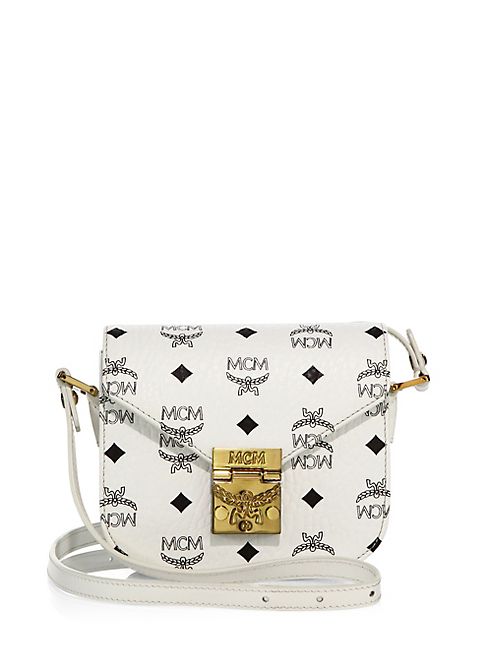 MCM - Patricia Visetos Coated Canvas Crossbody Bag