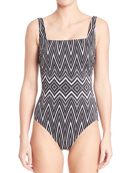 Gottex Swim - One-Piece Infinity Square Swimsuit