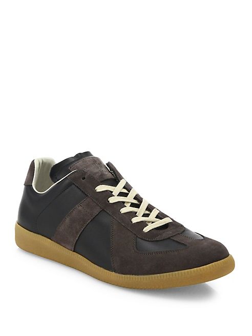 Maison Margiela - Replica Suede Lace-Up Sneakers
