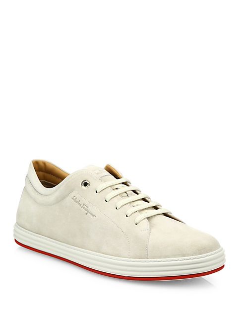 Salvatore Ferragamo - Newport Suede Sneakers