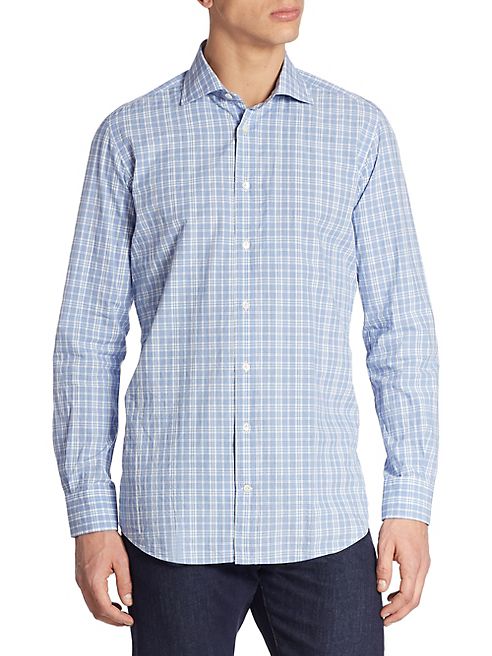 Luciano Barbera - Regular-Fit Cotton Shirt