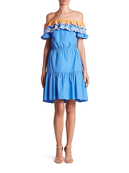 Peter Pilotto - Pallas Embroidered Cotton Dress