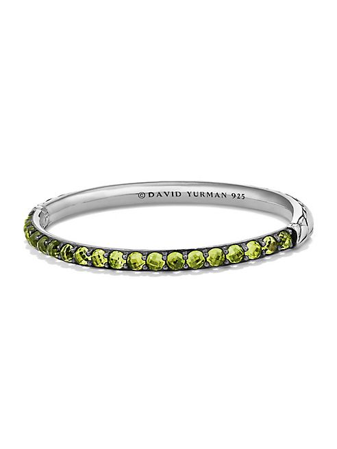 David Yurman - Osetra Bangle Bracelet  with Peridot