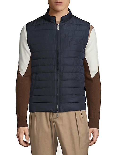 Eleventy - Wind & Water-Resistant Quilted Zip Vest