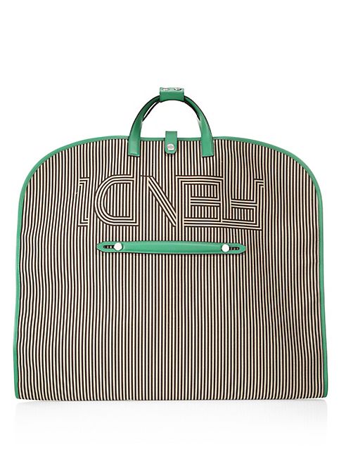 Fendi - Striped Garment Bag