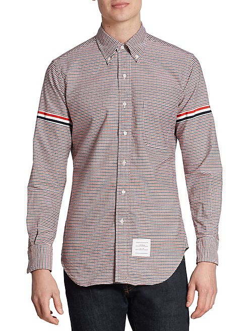 Thom Browne - Gingham Checkered Shirt