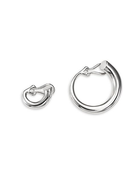 Charlotte Chesnais - Monie Small & Medium Sterling Silver Clip-On Earrings
