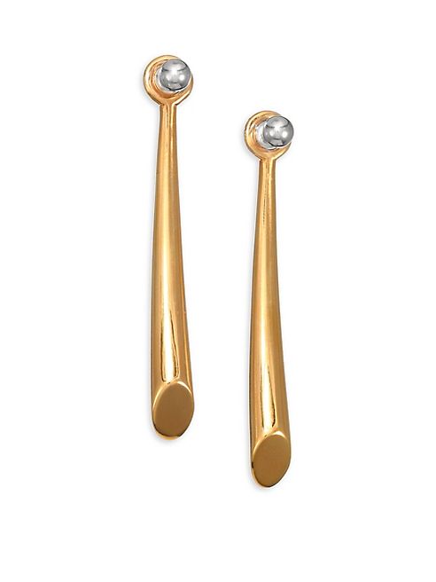 Charlotte Chesnais - Falless Two-Tone Stud Earring & Ear Jacket Set