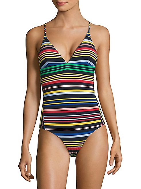 Stella McCartney - Stripe One-Piece Swimsuit