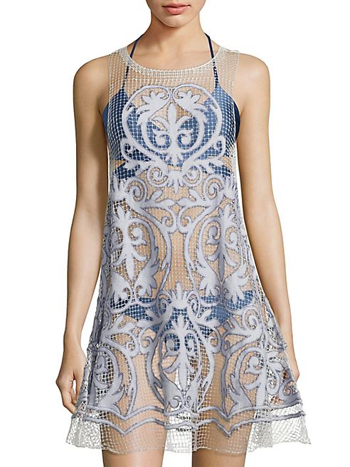 Suboo - New Romantics Nostalgia Embroidered Mini Dress