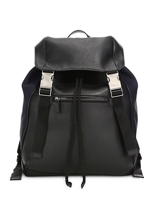 Saks Fifth Avenue Collection - Mixed Media Backpack