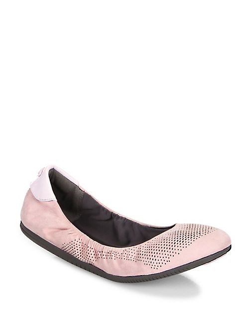 Cole Haan - 2.0 StudioGrand Nubuck Packable Ballet Flats