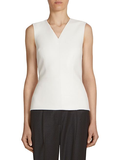 Cédric Charlier - Faux Leather Top