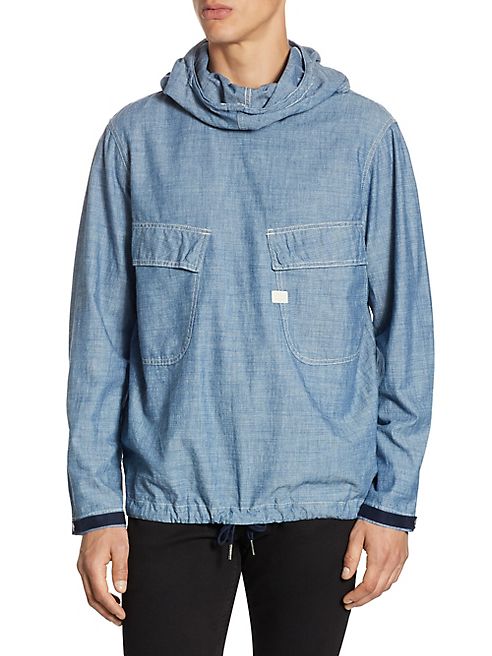 G-Star RAW - Chambray Regular Fit Cotton Jacket