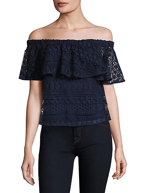 LIKELY - Cicero Off-the-Shoulder Top