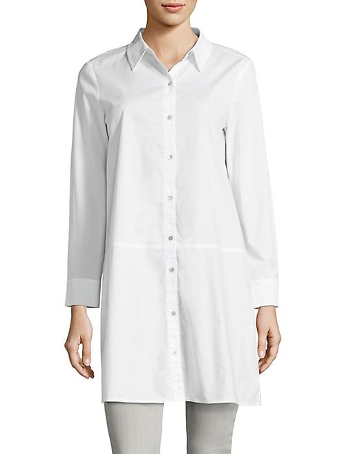 Eileen Fisher - Classic Buttoned Top
